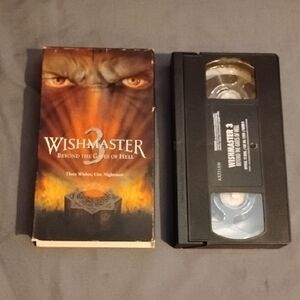 Wishmaster 3 VHS Tape
